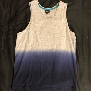 Mossimo Gray-Blue Ombre Tank